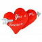 Декоративная подушка You And Me Forever с логотипом в Екатеринбурге заказать по выгодной цене в кибермаркете AvroraStore