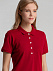 Рубашка поло женская Sunset, красная с логотипом в Екатеринбурге заказать по выгодной цене в кибермаркете AvroraStore