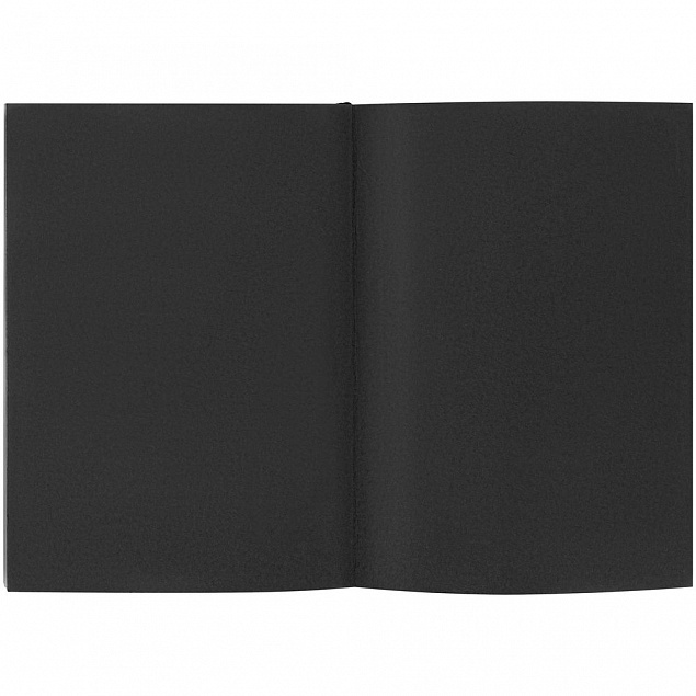Ежедневник Flat, недатированный, черный с логотипом в Екатеринбурге заказать по выгодной цене в кибермаркете AvroraStore