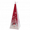 Свеча ручной работы «Снегири на снегу», в форме пирамиды с логотипом в Екатеринбурге заказать по выгодной цене в кибермаркете AvroraStore