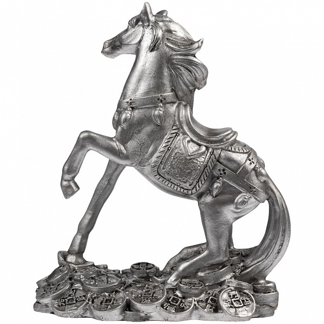 Статуэтка «Лошадь на монетах» с логотипом в Екатеринбурге заказать по выгодной цене в кибермаркете AvroraStore