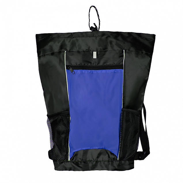 Рюкзак Fab, синий/чёрный, 47 x 27 см, 100% полиэстер 210D с логотипом в Екатеринбурге заказать по выгодной цене в кибермаркете AvroraStore