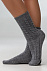 Носки Keep Feet, серые с логотипом в Екатеринбурге заказать по выгодной цене в кибермаркете AvroraStore