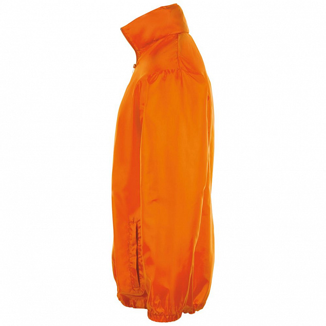 Ветровка унисекс SHIFT, оранжевая с логотипом в Екатеринбурге заказать по выгодной цене в кибермаркете AvroraStore