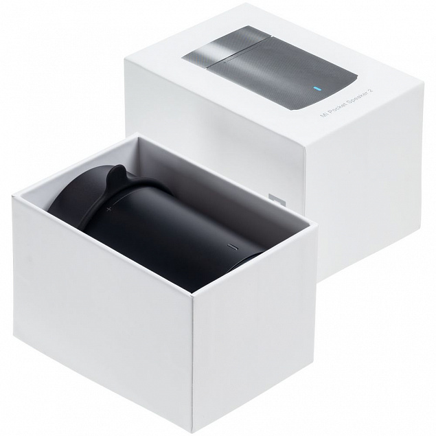 Беспроводная колонка MI Pocket Speaker 2, черная с логотипом в Екатеринбурге заказать по выгодной цене в кибермаркете AvroraStore